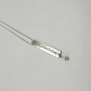 Rare NIB Jessica Elliot Sterling Necklace